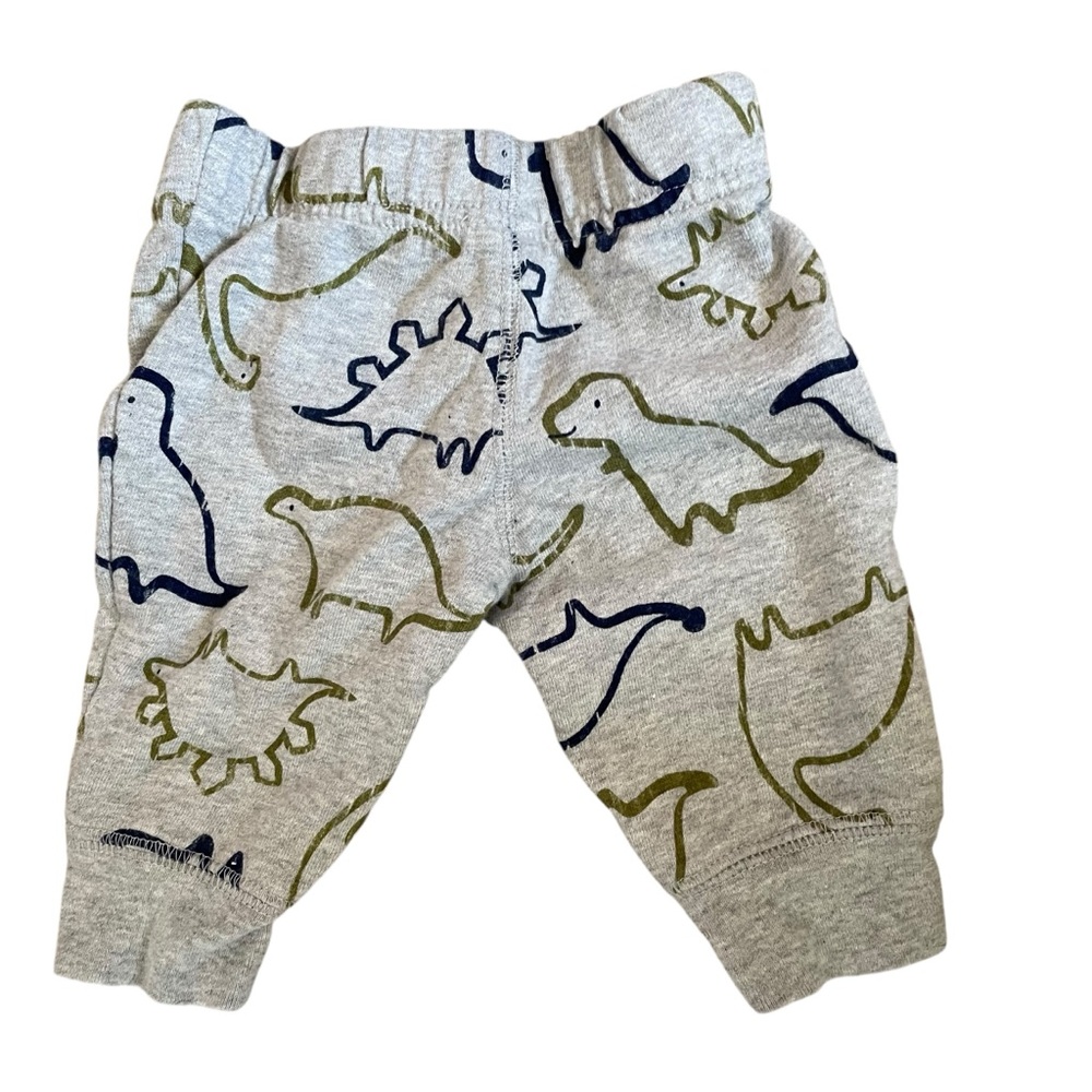 Child of Mine by Carter’s Dinosaur Hoodie and Pants Set size 0-3 Months - Picture 7 of 10